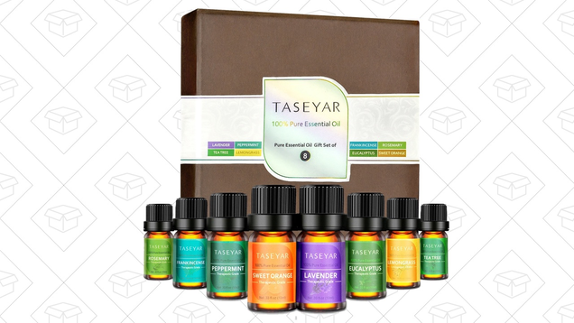 Essential Oils Set of 8 | $12 | Amazon | Use code KLP5FLYX